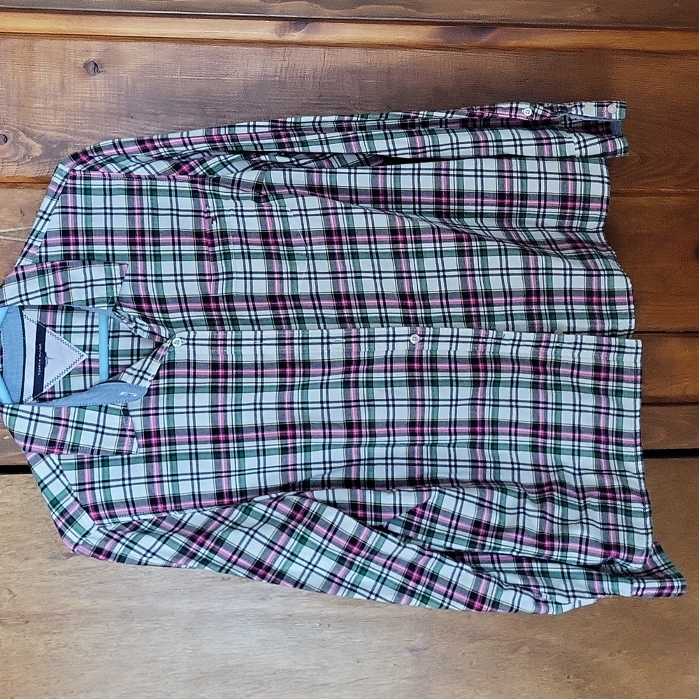Tommy Hilfiger Button Down Flannel Shirt